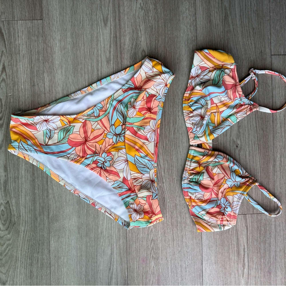 Floral Swim Set